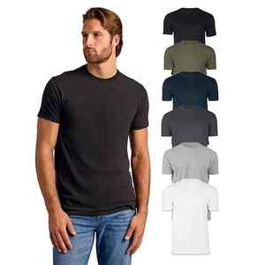 Camiseta Extra Grande para Hombre con Logotipo Personalizado en la Parte Delantera, Tejido de Punto, Largo Regular, Tallas Grandes Disponibles - Product Image 6