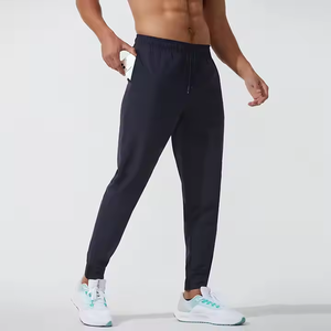 Breathable Workout Jogger Pants Unisex Plain Color Sweatpants Casual <b>Sports</b> <b>Trousers</b> for <b>Men</b> - Product Image 3