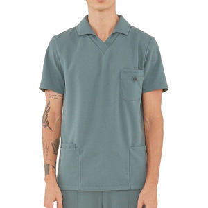 ชุดสครับขายดีที่สุด เนื้อผ้านุ่ม ระบายอากาศดี ดูแลรักษาง่าย ชุดยูนิฟอร์มโรงพยาบาลครบชุด สำหรับบุคลากรทางการพยาบาลและเจ้าหน้าที่ ปี 2026 - Product Image 1