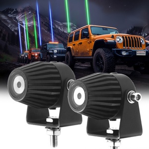 Triple laser antibrouillard laser lentille antibrouillard laser utv-fouet-lumière multi couleur lumière fouet - Product Image 2