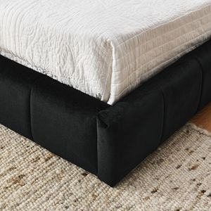 Letto Imbottito a Grandezza Naturale con Schienale Confortevole e Braccioli, Struttura Letto-Sofà per Camera da Letto e Soggiorno - Product Image 5