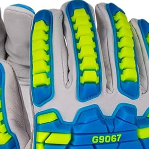 Premium Quality Reinforced TPR Impact Guards, Breathable and Ergonomic Design For Industrial Use Safety TPR Gloves For Adults - Product Image 6