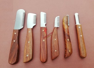 Cuchillo Deslanador para Mascotas, Peine de Aseo 3 en 1 para Gatos, Perros y Cachorros, para Cortar y Recortar el Pelo Fino, Medio y Grueso - Product Image 4