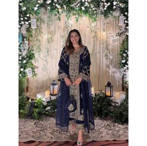 Stylish <b>Kurti</b> and Plazzo Set for Women Elegant Ethnic Wear with Dupatta Perfect for Wedding Festive Party and Daily Wear Outfit - Product Image 1