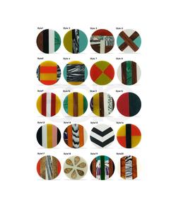 Poignées de porte contemporaines en bois, résine, métal et marbre pour armoires, tiroirs, placards, meubles, quincaillerie d'intérieur moderne - Product Image 1