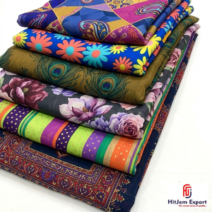 Tela de Poliéster Ligera y Suave de Primera Calidad con Estampado Digital para Prendas de Moda, Vestidos y Textiles para el Hogar - Product Image 3
