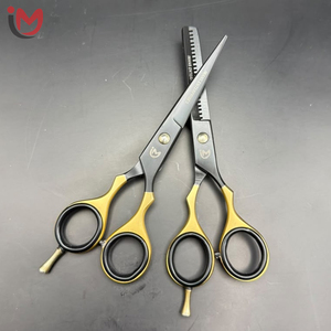 Ciseaux professionnels pour la coupe des cheveux, acier inoxydable à haute teneur en carbone, lame tranchante, 28 dents, pour droitiers, manche long, usage en salon - Product Image 3