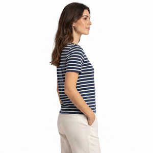 Camiseta Lisa para Mujer, Algodón Suave, Ajuste Cómodo, Tela Resistente, Diseño Transpirable para Moda Casual y Uso Diario - Product Image 6
