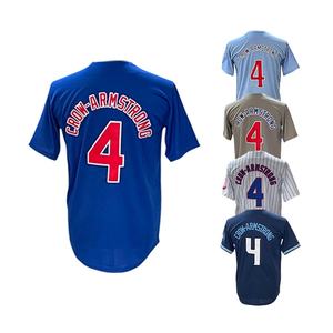 Camiseta de Béisbol Personalizada para Hombre con Logotipo, Nombre y Número del Jugador, Uniforme de Equipo Sublimado para Entrenamiento de Liga - Product Image 2