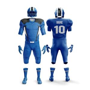 เสื้อเจอร์ซีย์ฟุตบอลอเมริกันขนาดเล็กชุดเครื่องแบบพิมพ์ลายตามสั่งผลิตขนาดเล็ก - Product Image 1