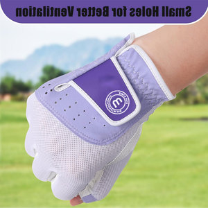 ถุงมือกอล์ฟแบบไร้นิ้วสำหรับผู้หญิง ดีไซน์ทนทานและนุ่มสบาย เหมาะสำหรับการฝึกซ้อมและการแข่งขัน - Product Image 6