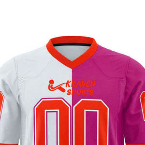 Jersey de Fútbol Americano de Buena Calidad, Diseño Único, Sublimado - Product Image 4