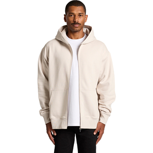 Sudadera con Capucha de Manga Larga para Hombre, 100% Algodón, Térmica, con Cierre, Diseño Sólido, Invierno, OEM, Venta al Por Mayor, Tela de Felpa, Logotipo Personalizado - Product Image 1