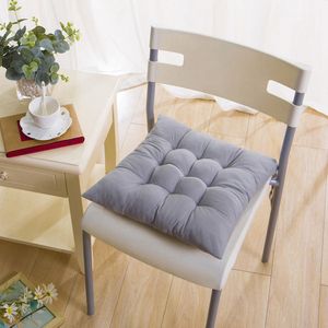 Set di 4 Morbidi Cuscini Quadrati Annodabili per Sedie, per Casa, Ufficio, Auto e Viaggi - Cuscini di Alta Qualità - Product Image 3