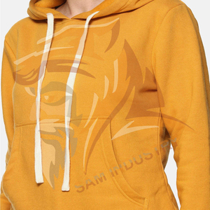 New Fashion Custom Women's Sweatshirts Hoodies <b>Drop</b> Shoulder Oversized High Quality Pullover Hoodies For Sale - Product Image 4