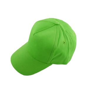 Promocional barato liso 5 paneles 100% algodón gorras de béisbol gorra deportiva camión sombreros hombres mujeres precio bajo ajustable papá sombrero - Product Image 2