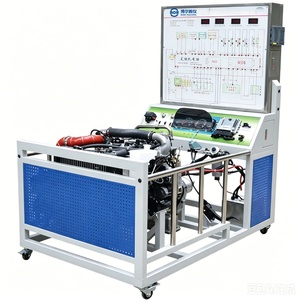 Banc d'essai de moteur diesel à commande électronique pour l'enseignement professionnel : Stand de formation pratique sur les moteurs et la maintenance automobile - Product Image 1