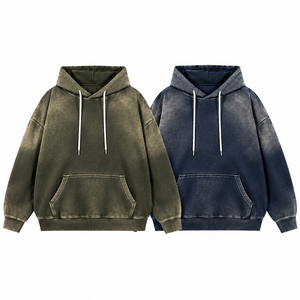 Fournisseur en gros de sweats à capuche brodés personnalisés pour hommes, en molleton avec poignets côtelés, pour marques de vêtements américaines, marque privée - Product Image 6