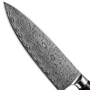 Ensemble de couteaux de chef en acier damas gravés sur mesure pour les passionnés de cuisine, fabricant en gros, couteau de cuisine professionnel en gros - Product Image 3