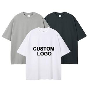 Camiseta de algodón lavado vintage para hombre, estilo retro, holgada, estilo urbano, top de moda de verano - Product Image 1