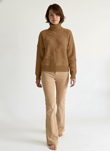 Cárdigan de Invierno para Mujer, Personalizado, con Cuello en V, Anti-Pilling, Anti-Arrugas, Jacquard, Manga Larga, Tejido Cálido, Informal, de Nailon, Suave - Product Image 3