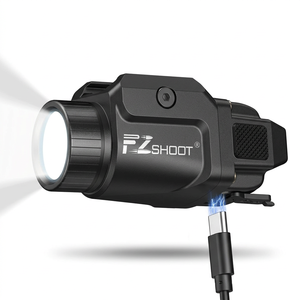 ไฟฉาย LED ขนาดเล็กแบบชาร์จได้ EZshoot 500 ลูเมนส์ โหมดไฟกระพริบ ตัวเรือนอะลูมิเนียม สำหรับกิจกรรมกลางแจ้ง - Product Image 2