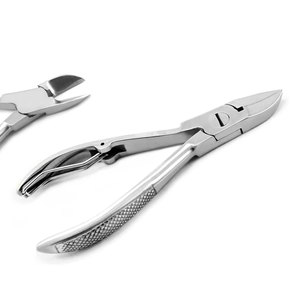 Coupe-ongles d'orteils professionnel en acier inoxydable pour ongles épais – Pince à ongles robuste pour podologie et nail art - Product Image 1