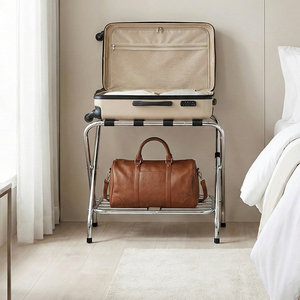 Estante Plegable Metálico para Equipaje, Fabricado en Taiwán, Duradero, para Hoteles, Exportación, Directo de Fábrica - Product Image 1