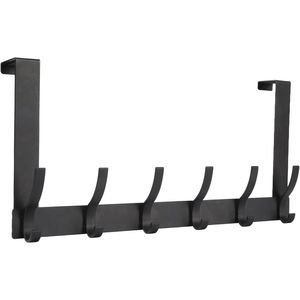 Ganci da appendere sopra la porta, appendiabiti a 12 ganci per bagno, porta asciugamani, appendiabiti e porta giacche - Product Image 1