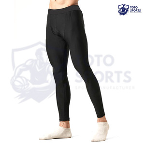 Custom Logo New Arrival Top Trendy Best Service High Performance Breathable Fitness Wear Breathable <b>Men</b> Compression <b>Trouser</b> - Product Image 4