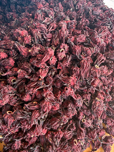 Fleurs d'hibiscus séchées entières rouges pour tisane et décoration, fleurs de rosier naturelles, fabrication vietnamienne - Product Image 3