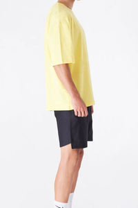Camiseta de Manga Larga para Hombre, Estilo Urbano Holgado, Jersey Digital Sólido, Cuello Redondo, Algodón, Moda Urbana, Uso Diario - Product Image 5