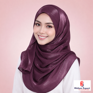 Green Zimmy Choo Square Hijab Scarf Solid Color Soft <b>Head</b> <b>Wrap</b> Casual Style Spring Summer Wear - Product Image 5
