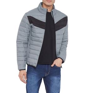 <b>Men's</b> Casual Thick Hooded Puffer <b>Jacket</b> <b>Long</b> Sleeves Fitness Waterproof Breathable Winter Zipper Closure Front Embroidery Plain - Product Image 6