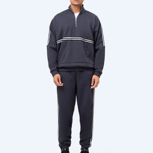 Sweat-shirt à capuche personnalisé, coupe ajustée, tenue de sport pour l'hiver, vêtements de jogging épais, 380 g/m², survêtements pour hommes - Product Image 3