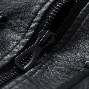 Chaquetas de Cuero de Alta Calidad al por Mayor para Hombre, Fabricación de Chaquetas con Cierre para Hombre, Chaquetas de Cuero Sintético con Color Personalizado - Product Image 5