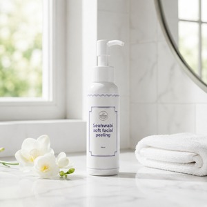 Exfoliant visage à faible irritation, exfoliant en cellulose, exfoliation douce, soin des pores du visage, gel exfoliant pour le visage, gel exfoliant hydratant - Product Image 3