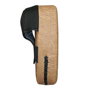 Protège-tibias en cuir de haute qualité OEM pour Muay Thai et Kick Boxing, rembourrage épais, pour l'entraînement de Taekwondo - Product Image 4