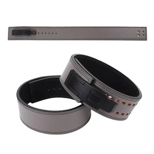 Manufacture Unisex Custom Made Design Weightlifting Gym Training Leather Lever <b>Belts</b> For Back Bone Protection - Product Image 2