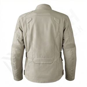 Veste de moto en cuir véritable pour homme de qualité supérieure, nouvelle arrivée, vestes de moto d'hiver, protections amovibles, personnalisables - Product Image 2