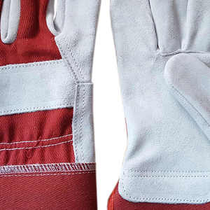 Guantes de Seguridad Industriales Resistentes, de Cuero Vacuno, Antideslizantes, Anti-Impactos, Duraderos y Transpirables, Más Vendidos - Product Image 6