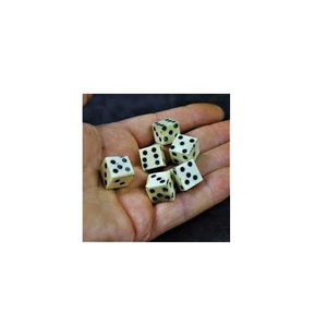 Vente directe fabricant – Dés de jeu en os de buffle poli, écologiques, taille personnalisée, qualité standard, pour jeux d'extérieur - Product Image 4