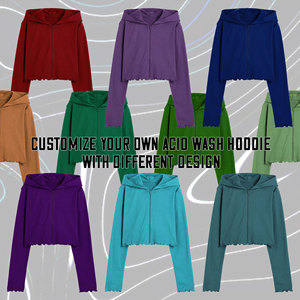 Sudadera con capucha extragrande con cremallera, forro polar, OEM, sin logotipo, ropa para mujer, corte holgado - Product Image 3