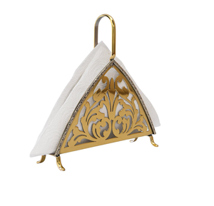 Brass napkin Holder High Quality Decorative Crafts <b>Cheap</b> Price Hotel Restaurant tableware Accessories In Wholesale - Product Image 5
