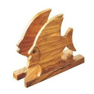 Wooden <b>Napkin</b> Holder Tableware <b>Dispenser</b> Fish Design Tabletop Standard <b>Napkin</b> Holder Home Hotel Decoration - Product Image 1