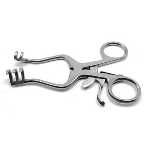 Écarteurs médicaux Weitlaner Sharp de qualité supérieure, fabriqués sur mesure, à alimentation manuelle, 2x3 dents 4 1/4 - Product Image 1