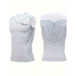 <b>Mens</b> Sleeveless Shirt Gym Lightweight Breathable Summer Casual Fitness Training <b>Vest</b> High Quality Cheap Price - Product Image 1