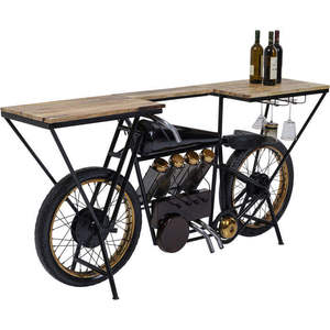 Juego de Bar de Metal Rectangular Estilo Motocicleta Clásica, Muebles Comerciales Hechos a Mano para Hoteles - Product Image 1