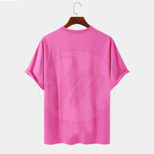 เสื้อยืดแขนสั้นผู้ชายดีไซน์ใหม่สำหรับฤดูร้อน แฟชั่นล่าสุด สไตล์ลำลอง ผ้าฝ้าย 100% สีสันปรับแต่งได้ - Product Image 2