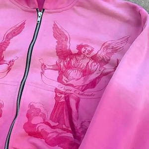 Sweat à capuche en coton surdimensionné à fermeture éclair intégrale personnalisé de haute qualité pour hommes, imprimé, en polaire d'hiver, à prix bas - Product Image 5